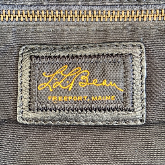 Rare! L.L. Bean Plaid Alpaca Wool Leather Handle Purse Satchel Handbag - Picture 10 of 13